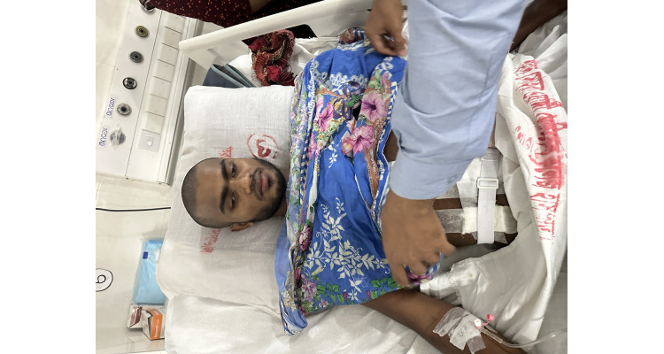 Sohag is in critical condition after being shot in the anti-discrimination student movement.